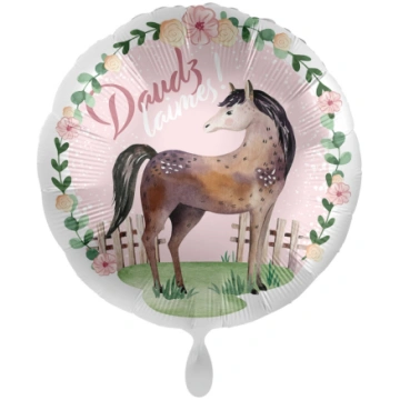 Balons Daudz Laimes Zirgs
