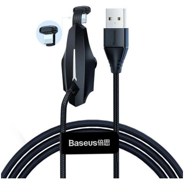 Cable USB A - IP Lightning 1.2m with suction cup b