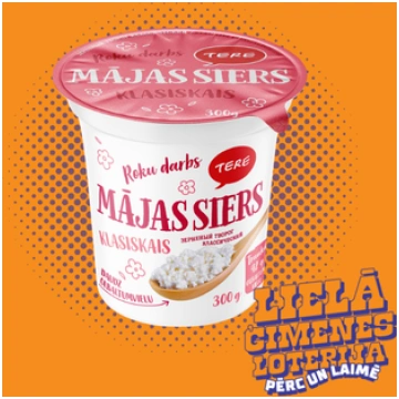 MĀJAS SIERS TERE KLASISKAIS 300G