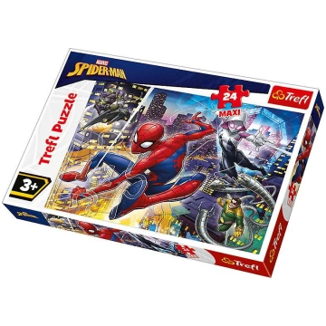 Puzle Trefl Maxi Zirnekļcilvēks (Spiderman), 24 d