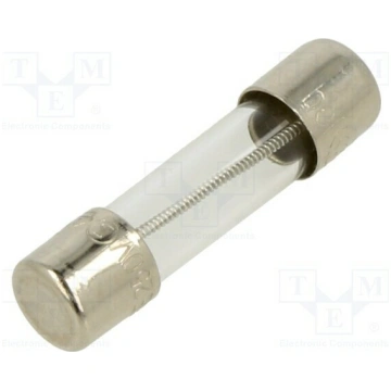 Fuse: fuse; cylindrical,glass; 1.6A; 250VAC; time-