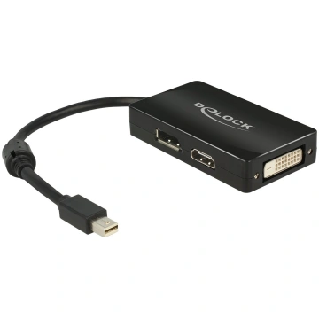 Displayport Adapter Delock mini DP - DP/HDMI/DVI(2