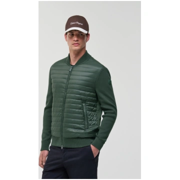 Hybrid padded bomber jacket COLMAR