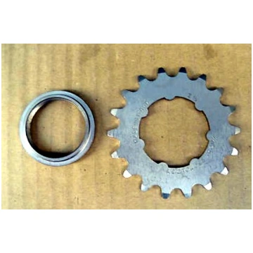 KIT INGRANAGGIO+GHIERA X BICI PISTA RMS