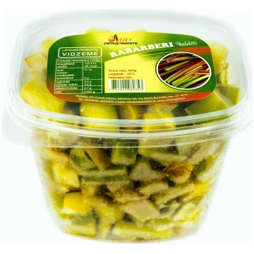 BIO RABARBERI (saldēti) - 500g