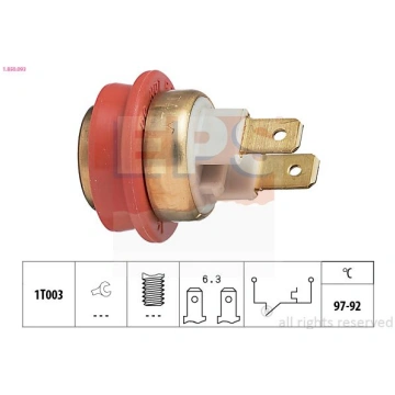Termoslēdzis, Radiatora ventilators EPS 1.850.093