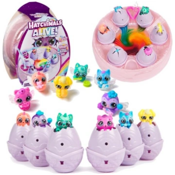 Hatchimals 6 el Rainbow komplekts