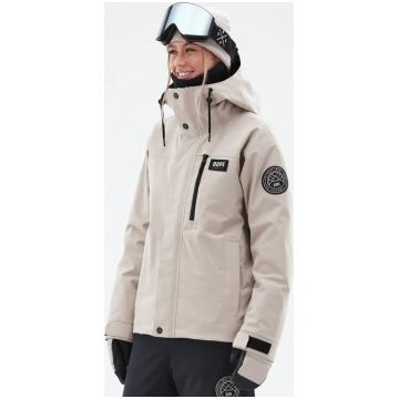 Dope Blizzard W Full Zip 24 Ski Jacket Women Sand