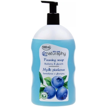 Šķidrās ziepes Naturaphy Putu ziepes 1000ml bluebe