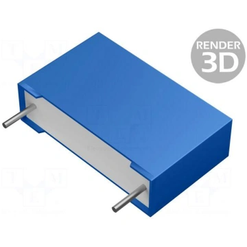 Capacitor: polypropylene | X2 | 10nF | 305VAC | 13