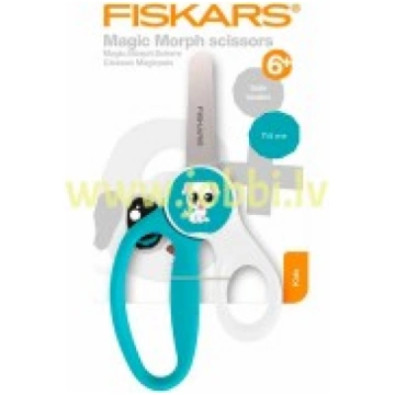 Fiskars 1064076 MAGIC MORPH bērnu šķēres 13cm