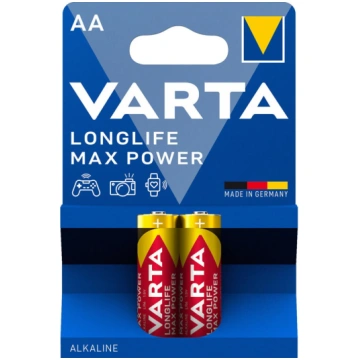 Baterijas AA VARTA Longlife Max Power Alkaline 1.5