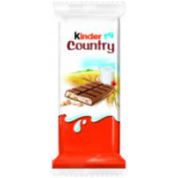 KINDER COUNTRY šokolāde ar piena un graudu pildīju