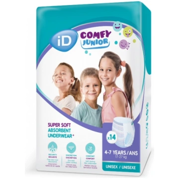 ID COMFY JUNIOR PANTS 4-7 gadi, uzvelkamās biksīte