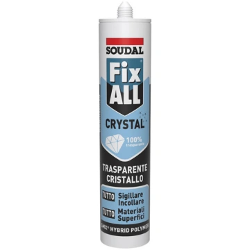 Sigillante adesivo FIX ALL Soudal - Crystal traspa