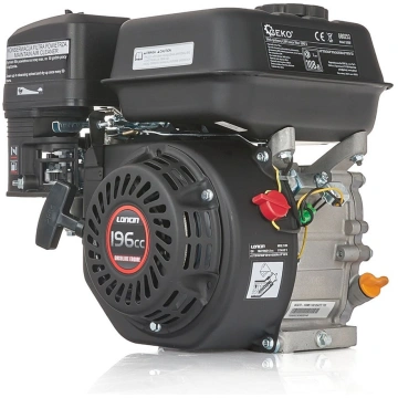 Benzīna dzinējs 6,5ZS Loncin, 196cc, 19mm, Euro 5,