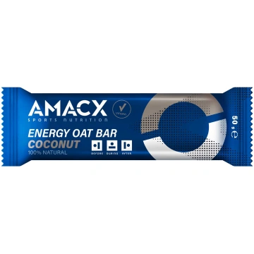 Amacx Energy Oat Bar - Carbohydrate Bar - 50g Swee