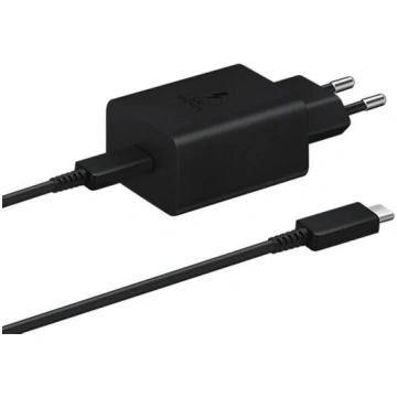 SAMSUNG Ātra uzlādēšana 45W + CBL USB C Melns
