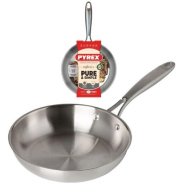 Panna nerūsējošs tērauds Ø 24cm Pyrex BEracedog