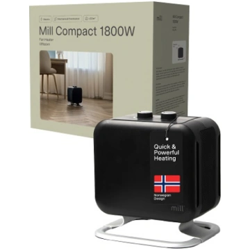 Keramiskais sildītajs Mill Compact PTC Fan heater,
