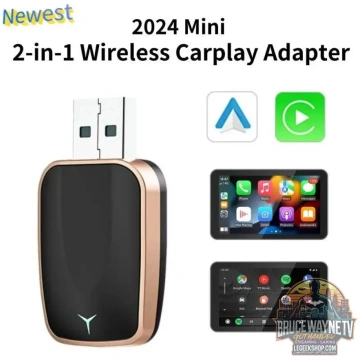 ???? Wireless CarPlay & Android Auto Adapter | Plu
