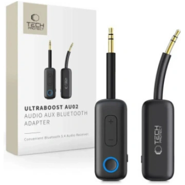 TECH-PROTECT ULTRABOOST AU02 AUDIO ADAPTER AUX BLU