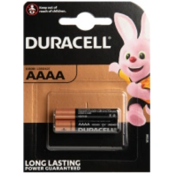Baterijas Duracell AAAA (1.5V, LR8D425, MN2500), 2