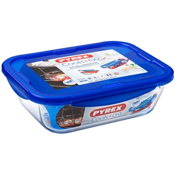 Konteiners pārtikai Pyrex Cook & Go, 0.8 l, caursp