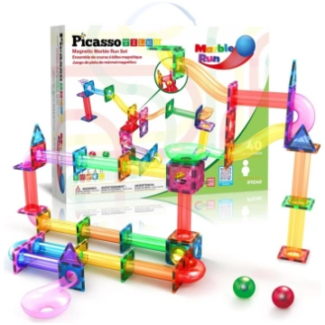 PICASSO TILES Magnētiskais konstruktors Marble Run