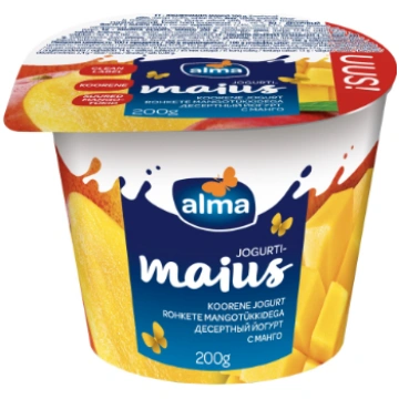 Jogurta deserts ar mango Maius 200g