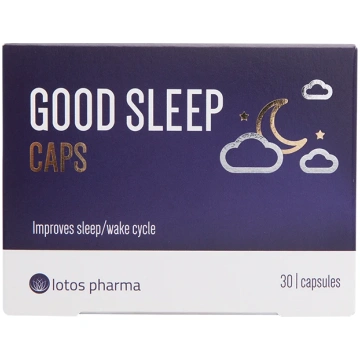 Good Sleep Caps, 30 kapsulas