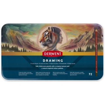 Derwent Drawing pencil - 72stk Tin 601079