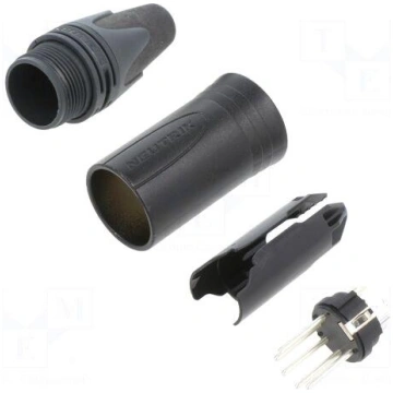 Connector: XLR | plug | male | XX | 7.5A | PIN: 5 