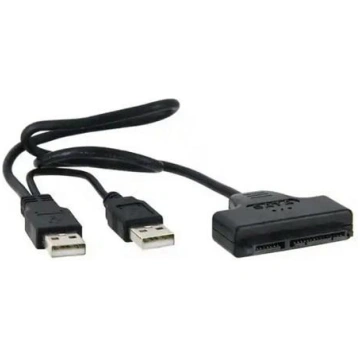 USB 2.0 Type-A uz SATA 7 15Pin adapteris EXTRA DIG