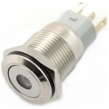 Monostable ON-OFF switch - PBW-16BPD - 2A/250V - f