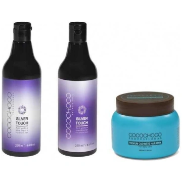 COCOCHOCO Anti-Yellow, Silver Touch šampūns un kon