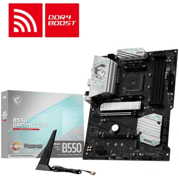 MSI B550 GAMING WIFI motherboard AMD B550 Socket A
