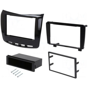 Radio mounting frame | Lancia | 1 DIN,2 DIN | blac