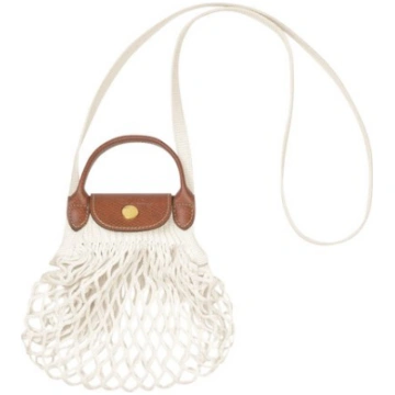 Longchamp Le Pliage Filet Clutch XS plecu soma