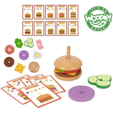 Woopie GREEN* Drewniany Burger Restauracja Ukadank