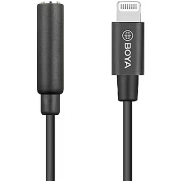 Boya adapter BY-K3 3.5mm TRRS - Lightning (BY-K3)