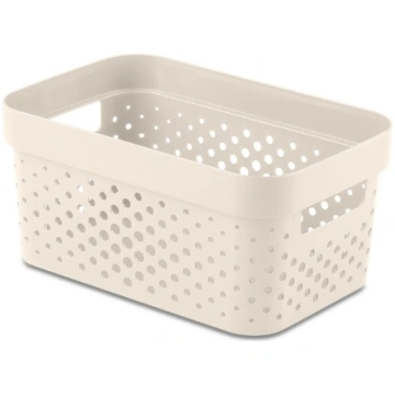 Kaste Infinity Recycled 4,5L 27x19x12cm oāzes balt