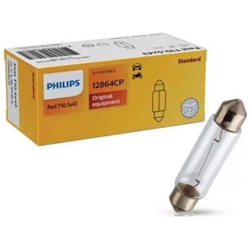 Spuldze Philips Festoon T10,5X43 12V 5W SV8,5