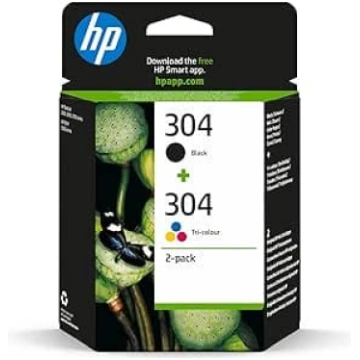 HP 304 vairāku iepakojumu oriģinālās printeru kase
