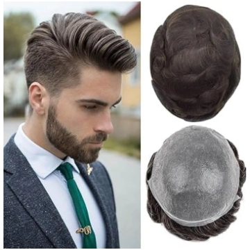 Vīriešu matu pušķis Real Hair Ultra Thin 0,03 mm ā