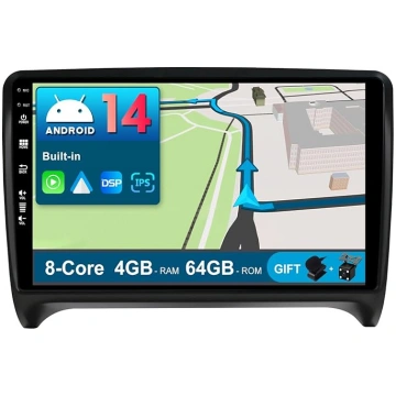 JOYX Android 12 IPS auto radio piemērots Audi TT (