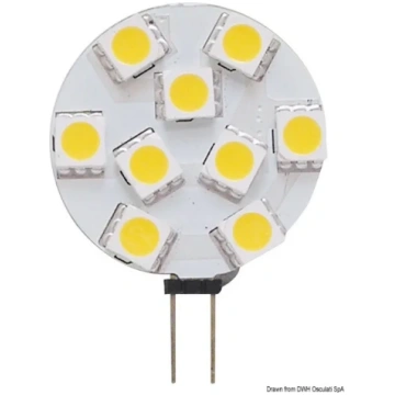 Led Light SMD G4 12/24v side connection (14.450.09