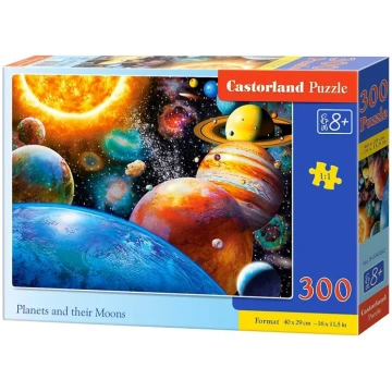 Puzzle Planets and their Moons Castorland