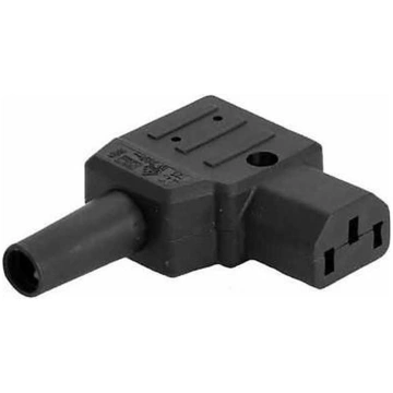 Bachmann IEC320 C13 right-angled socket 10A/250VAC