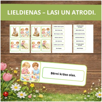 Lieldienas - lasi un atrodi. - Mācību materiāli Pi
